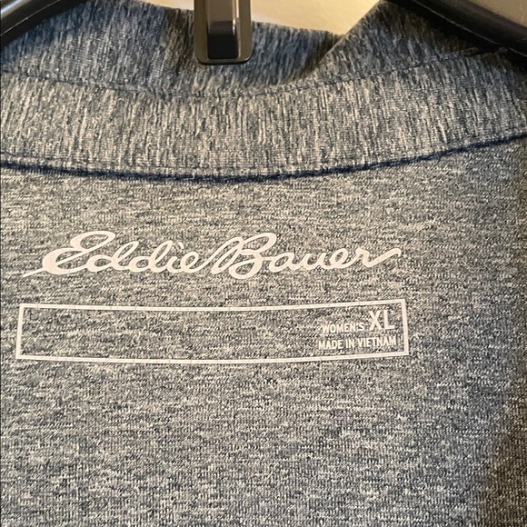 Eddie Bauer Charcoal Long Sleeve Shirt - Picture 2 of 8